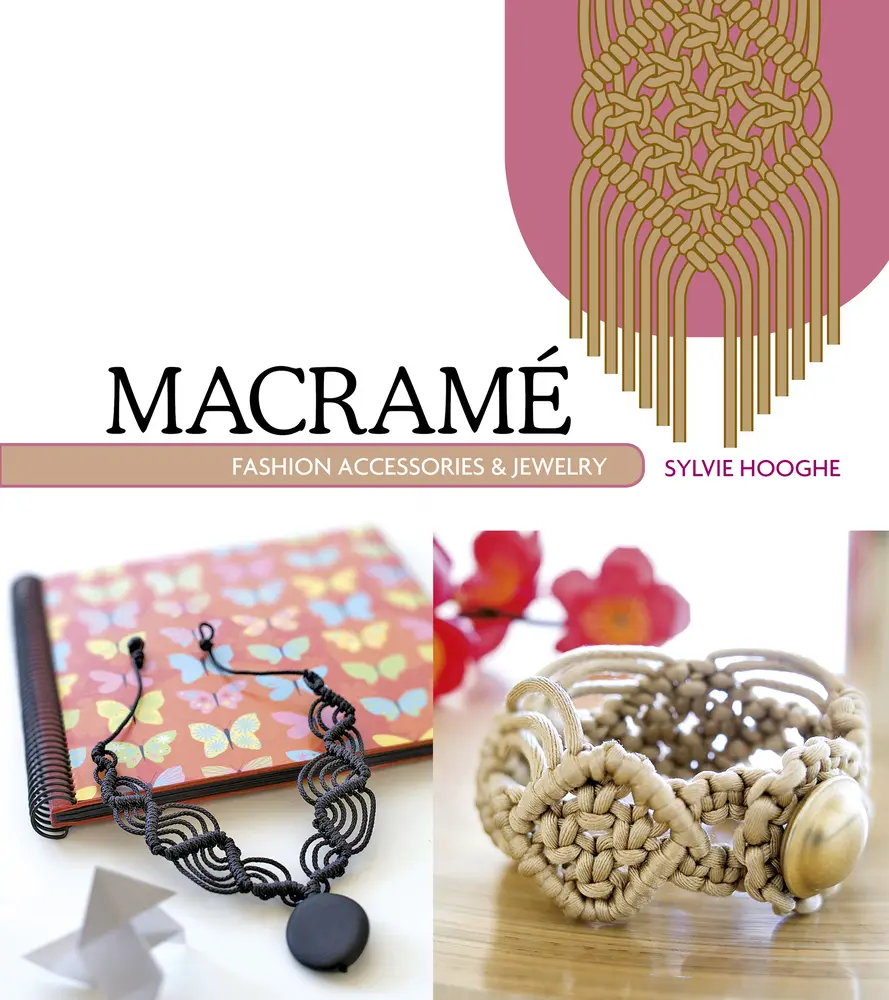 Used Macrame Craft Book - 20 DIY Macramé Projects, Craft Projects, Macrame Fashion Accessories, Handmade Jewelry with Wool, Rattan, Satin Cotton, Fancy Yarns, Illustrated Directions (Soft Cover, English, Paperback, 0.77 lbs)