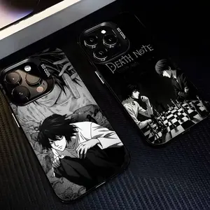 D-Death N-Note L Lawliet-DNLL  Phone Case For iPhone 17,16,15,14,13,12,11 Plus,Pro Max,XS,Colorful Silver Black Cover