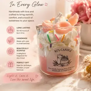 KJS Scented Aroma Candles, Home Decor Supplies for Room Ambience