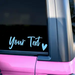 Custom Car Decal, Personalized Gift, Custom Vinyl Sticker, Custom Name Decal, Customized Car Decal, Personalized Vinyl T