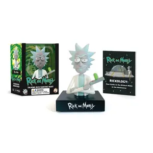 Rick and Morty Talking Rick Sanchez Bust [With Battery] -- Running Press - Paperback