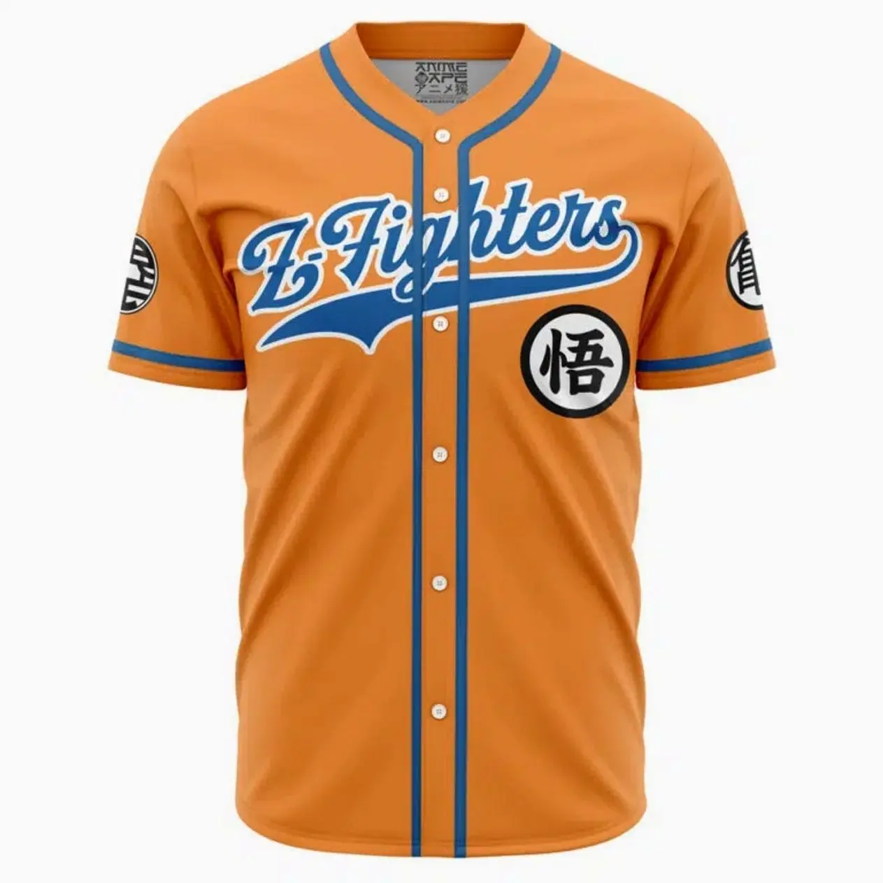 Z-Fighters Dragon Z Baseball Jersey,Summer Shirt Baseball Jersey, Gift For Sport Lovers, Sportwear