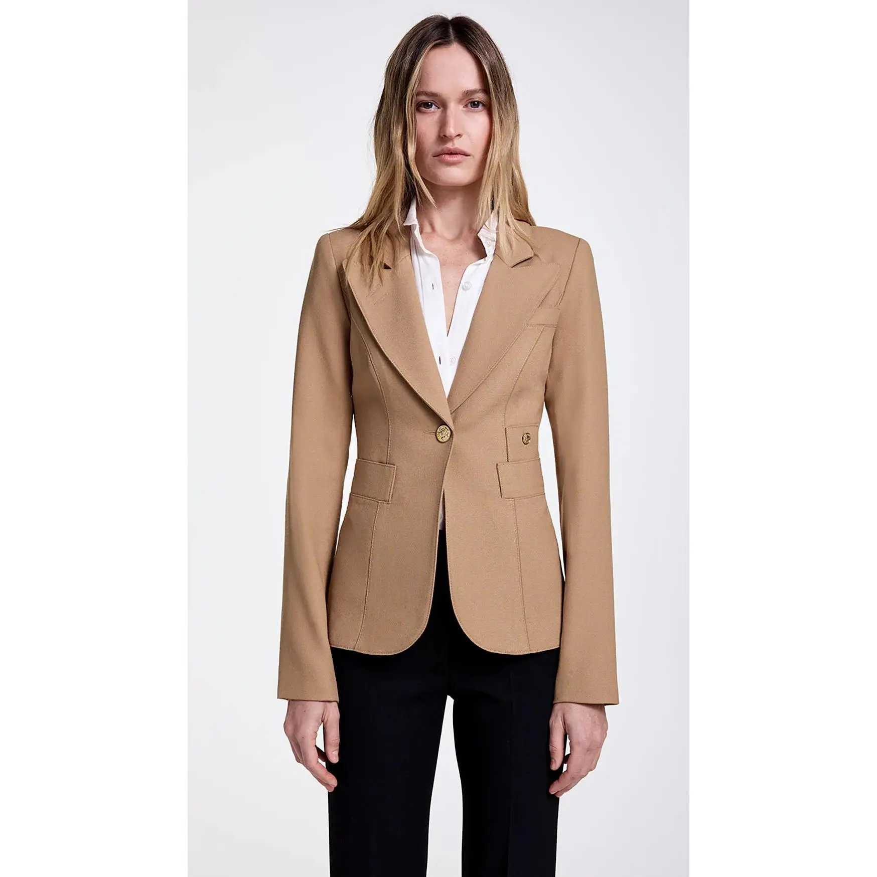 Smythe Duchess Blazer in Camel
