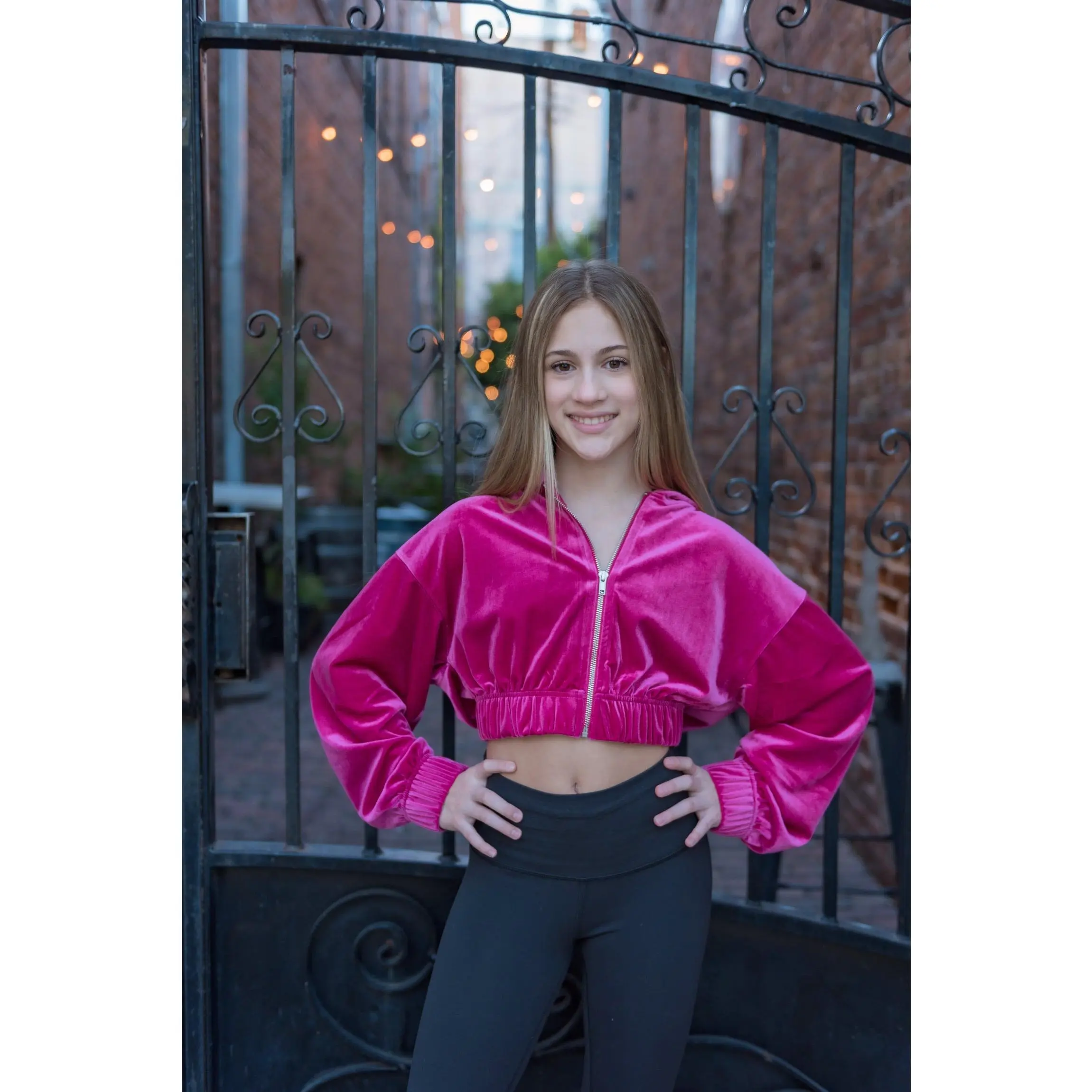 Lovefool Velour Hoodie