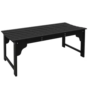 Garden Bench Backless 2 Person Wood Bench For Garden Or Deck 19.75 Inches Wide 17.75 Inches Tall Assembly Required 550 Lbs Capacity