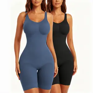 2-Pack Tummy Control Shapewear Bodysuit - Seamless Compression Waist Trainer with Butt Lifting, Slimming Body Shaper for Daily & Special Occasions