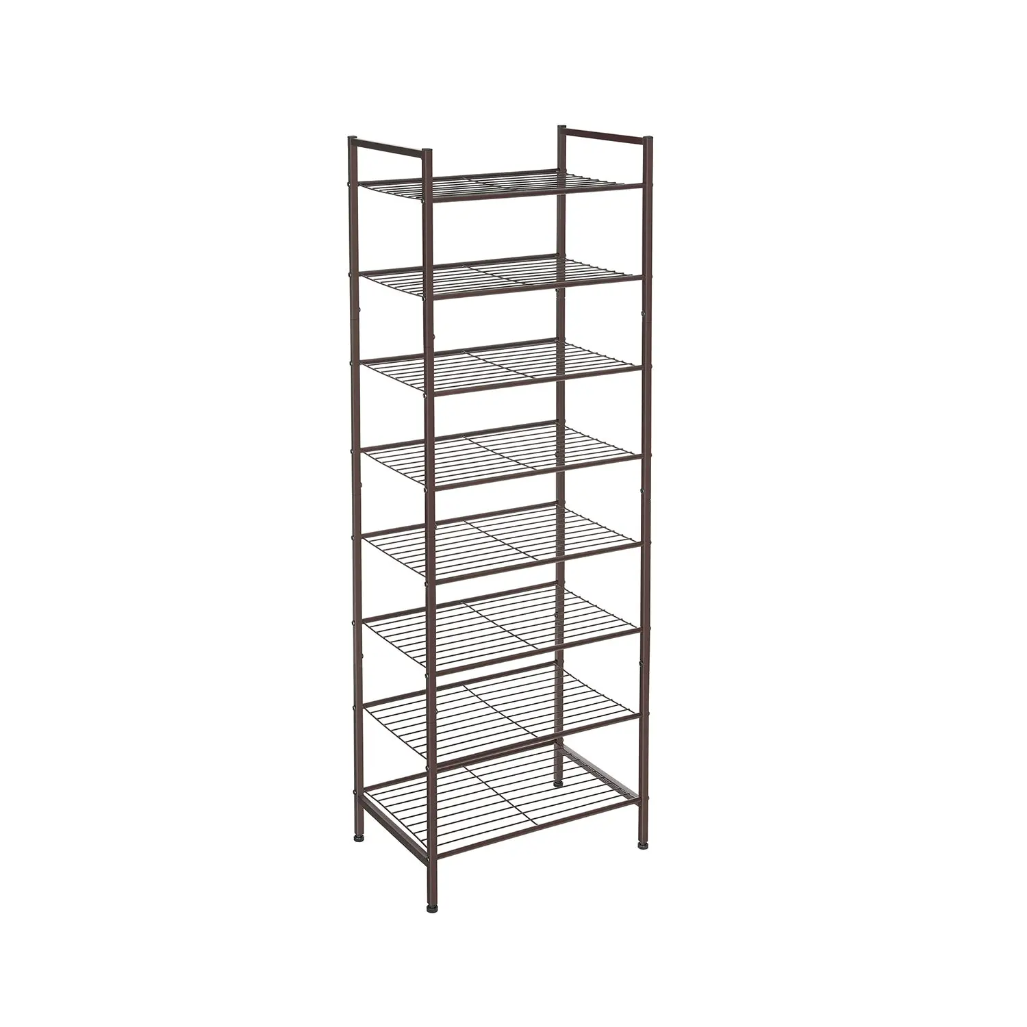 SONGMICS 8-Tier Stackable Shoe Rack