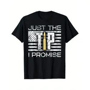 Summer t Shirts mens gun lover graphic t shirt design with american flag bullet motif casual crew neck short sleeve tee breathable cotton fabric stretch summer fashion top regular fit summer trendy short sleeves black A79