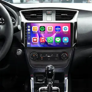10" IPS Touch Screen Car Stereo for Nissan Sentra 2013-2017, 2G/4G+64G, Wireless Carplay & Android Auto, Bluetooth 5.4, WiFi, GPS, SWC, FM, Backup Camera