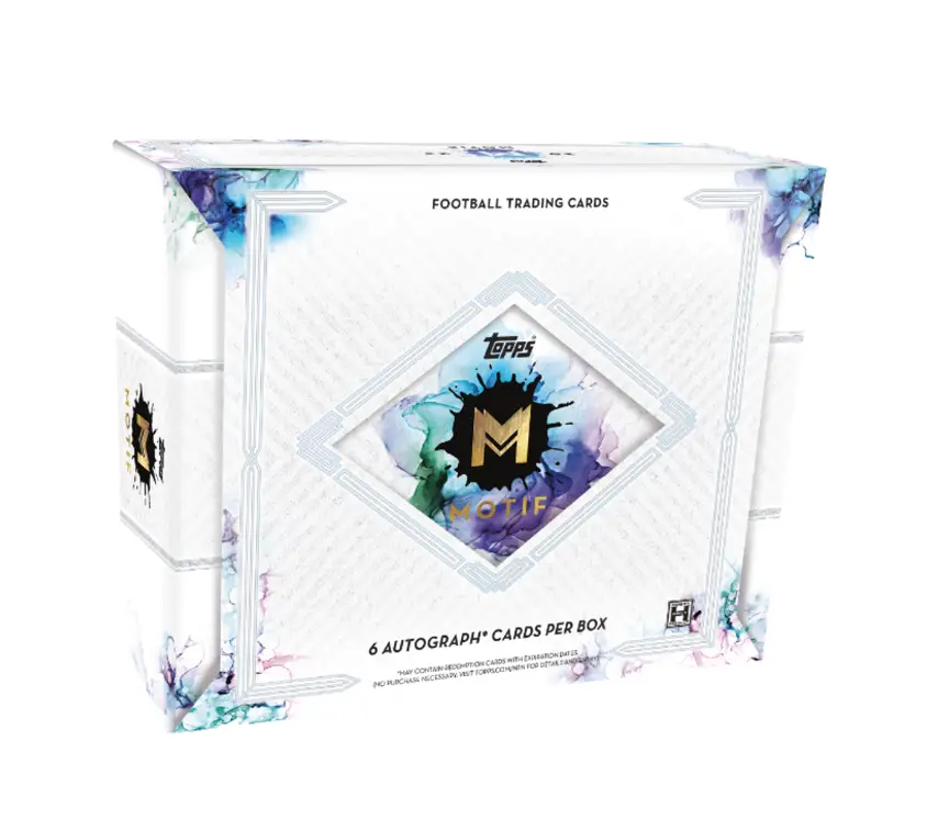 BREAK - 1X 2023 Topps MOTIF Football Hobby Box Pick Your Team!