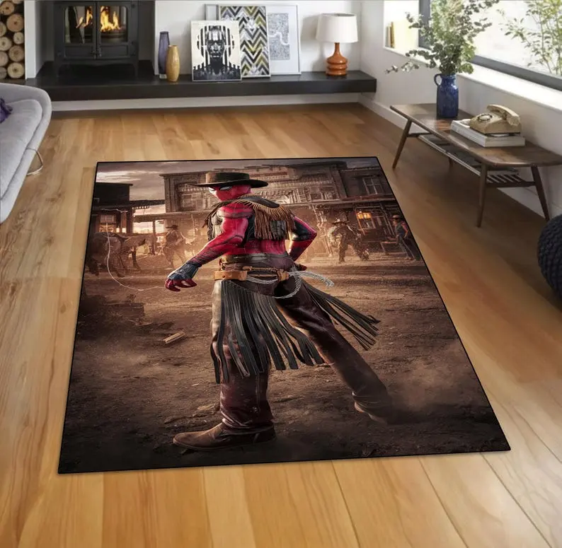 Cowboy Spiderman Doormat
