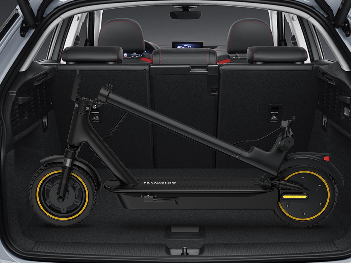 AOVOPRO Esmax High-Speed Electric Scooter 10-inch solid tires 500W motor with front and rear dual shock absorption, range of 22-30 miles, top speed of 22 mph, dual braking system, LED lights, app control, aluminum alloy frame, Springtok。 AOVOPRO Esmax High-Speed Electric Scooter 10-inch solid tires 500W motor with front and rear dual shock absorption, range of 22-30 miles, top speed of 22 mph, dual braking system, LED lights, app control, aluminum alloy frame, Springtok。