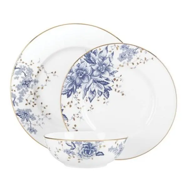 Lenox 852028 Garden Grove 3-Piece Tableware & Cutlery Place Setting