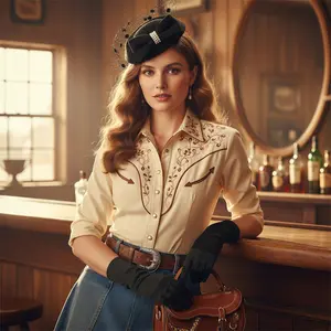 Elegant Feather Fascinator Headband with Rhinestone Detail and Matching Lace Gloves for Wedding and Special Occasions