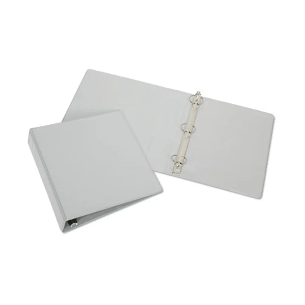 NSN5194376 1.5 in. Round Ring Binder Gray - 11 x 8.5 in.