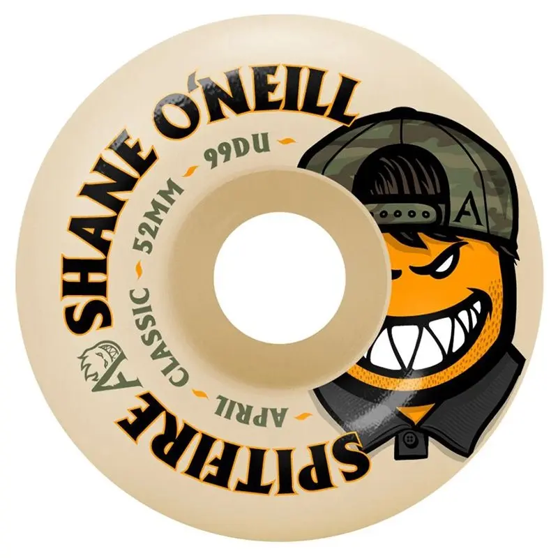 Spitfire F4 99 Duros x April Shane O'Neill Skateboard Wheels