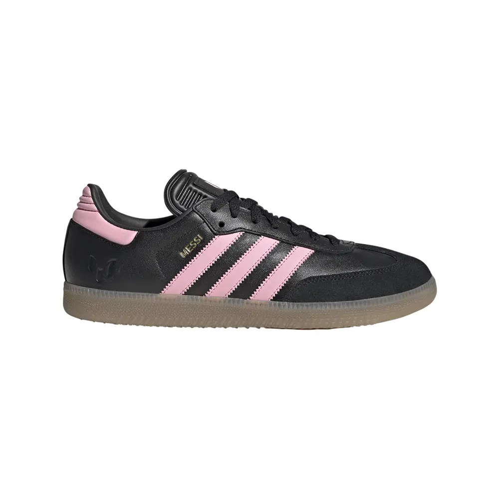 adidas Mens Samba Messi Indoor Soccer Cleats - Black adidas Mens Samba Messi Indoor Soccer Cleats - Black
