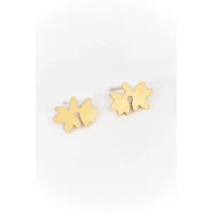 Leaf Stud Earrings