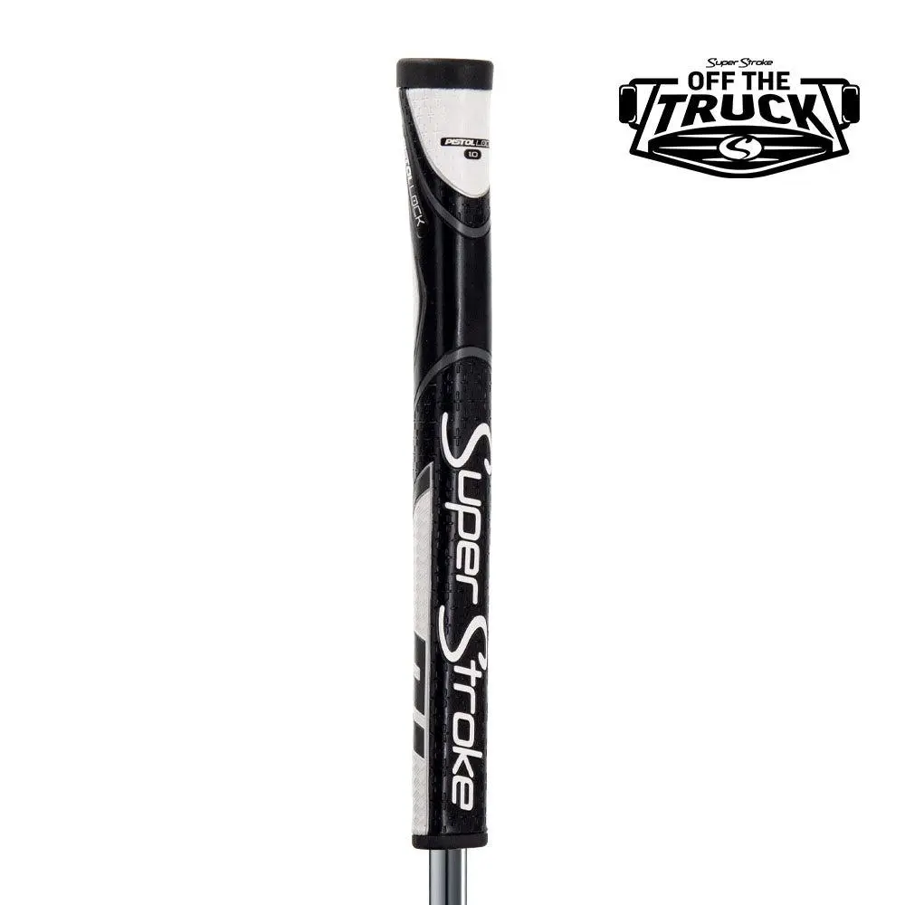 SuperStroke Zenergy Pistol Lock 1.0 Putter Grip, 103g Golf Accessory, Grips Golf Club Part, Grips Golf Club Parts SuperStroke Zenergy Pistol Lock 1.0 Putter Grip, 103g Golf Accessory, Grips Golf Club Part, Grips Golf Club Parts
