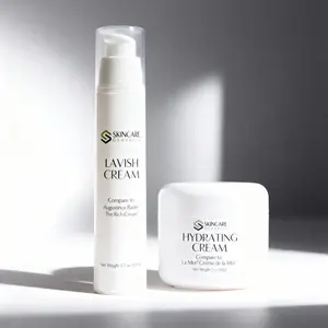 MOISTURIZER SET - LAVISH CREAM & HYDRATING CREAM - Vegan, Cruelty-Free, Made in USA - Ideal for All Skin Types