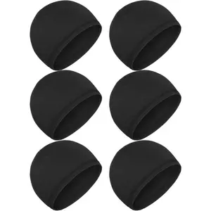 6 Pieces Cooling Skull Caps, Sweat Wicking Running Beanie, Helmet Hard Hat Liner For Helmet, Hard Hat, Cycling, Running, Men & Women