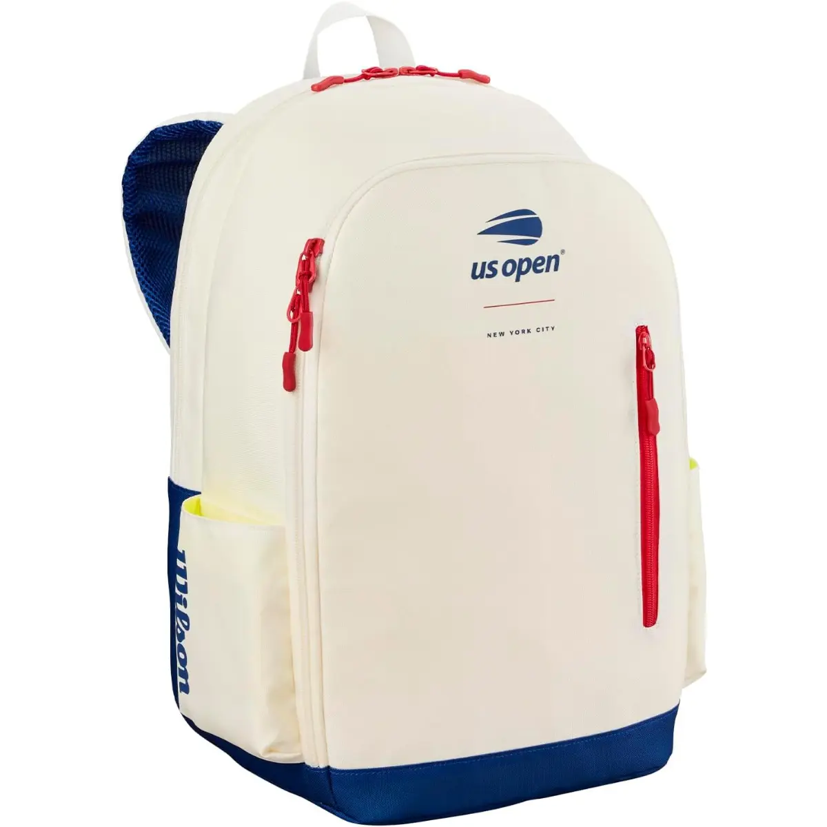 Wilson US Open Team Tennis Backpack (White/Blue/Red)
