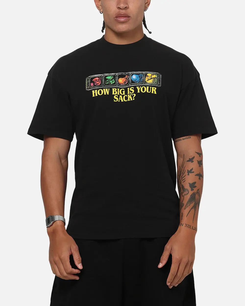Funny World of Warcraft How Big Is Your Sack T-Shirt Vintage WoW Gamer Graphic Tee Retro Gaming Humor Short Sleeve Shirt for Men Women
