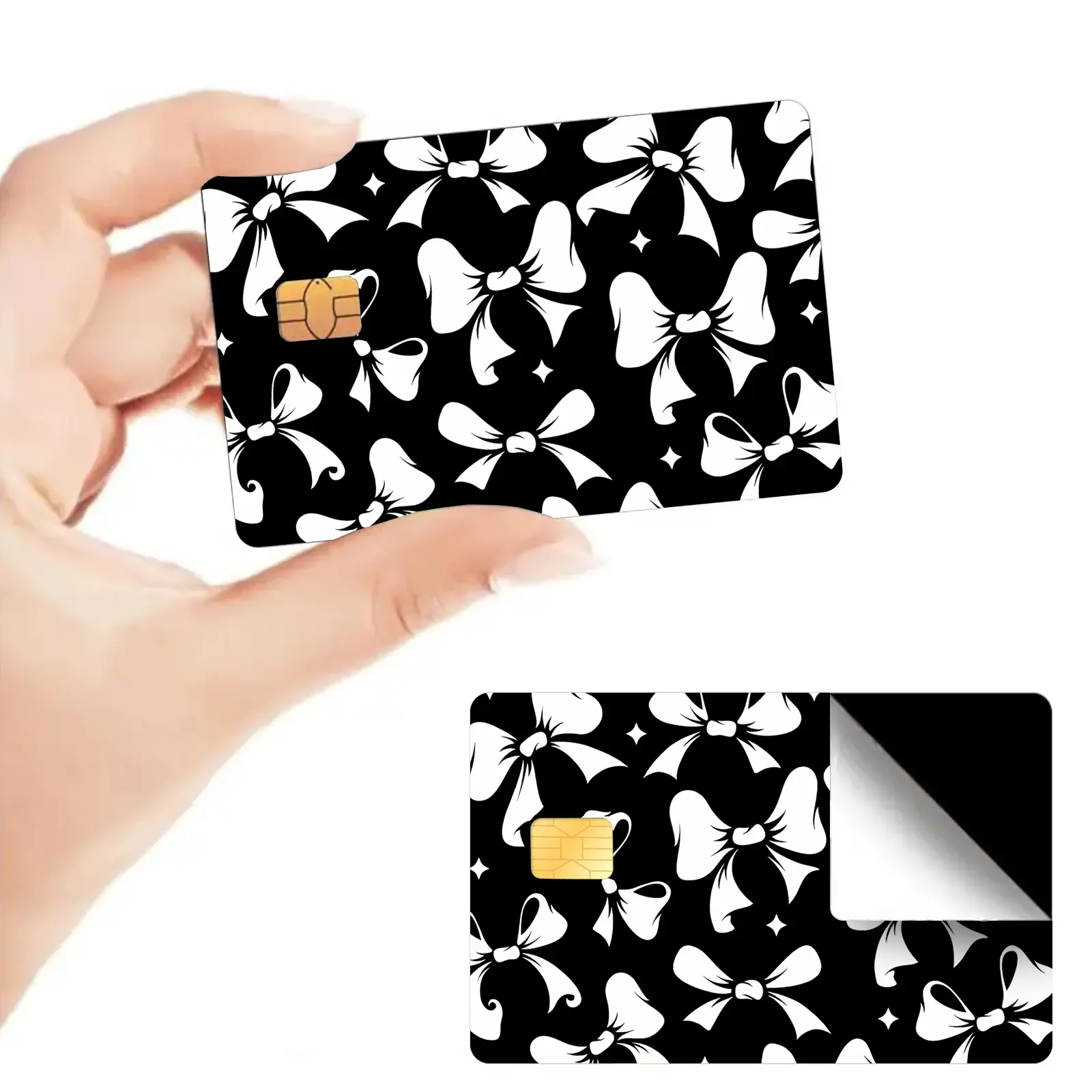 2 Credit Card Debit Card Skin Stickers, Ultra-Thin Matte Feel Waterproof Scratch-Resistant Durable Creative Colorful Patch for Small Chip Cards, Debit Card Decals, Debit Card Accessories, Debit Card Covers