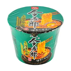 JINMAILIAN Instant Noodle Bucket - Pork Rib Flavor, 116g - Savory & Quick Meal