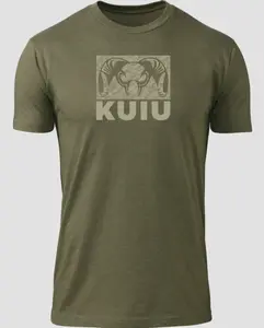 Kuiu Gritstone Logo T-Shirt, Premium Outdoor Apparel, Breathable Hunting Shirt, Lightweight Performance Tee, Durable Graphic Top For Men ZMXWS