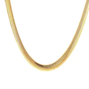 6mm Gold Filled Snake Chain Necklace | Women’s Jewelry | Elegant Necklace
