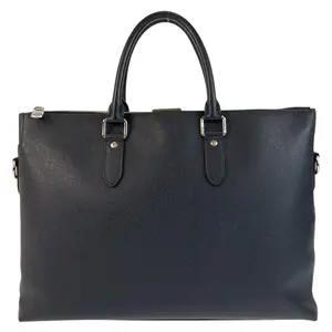 Pre-owned Louis Vuitton Calfskin Tote Bags Anton Taiga Leather Briefcase
