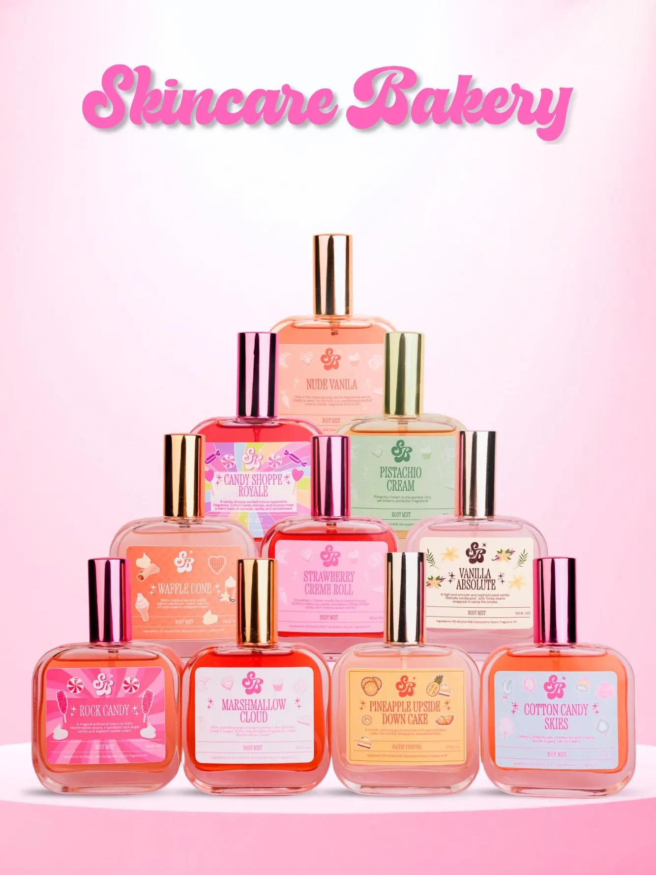 The Skincare Bakery Pastry perfume