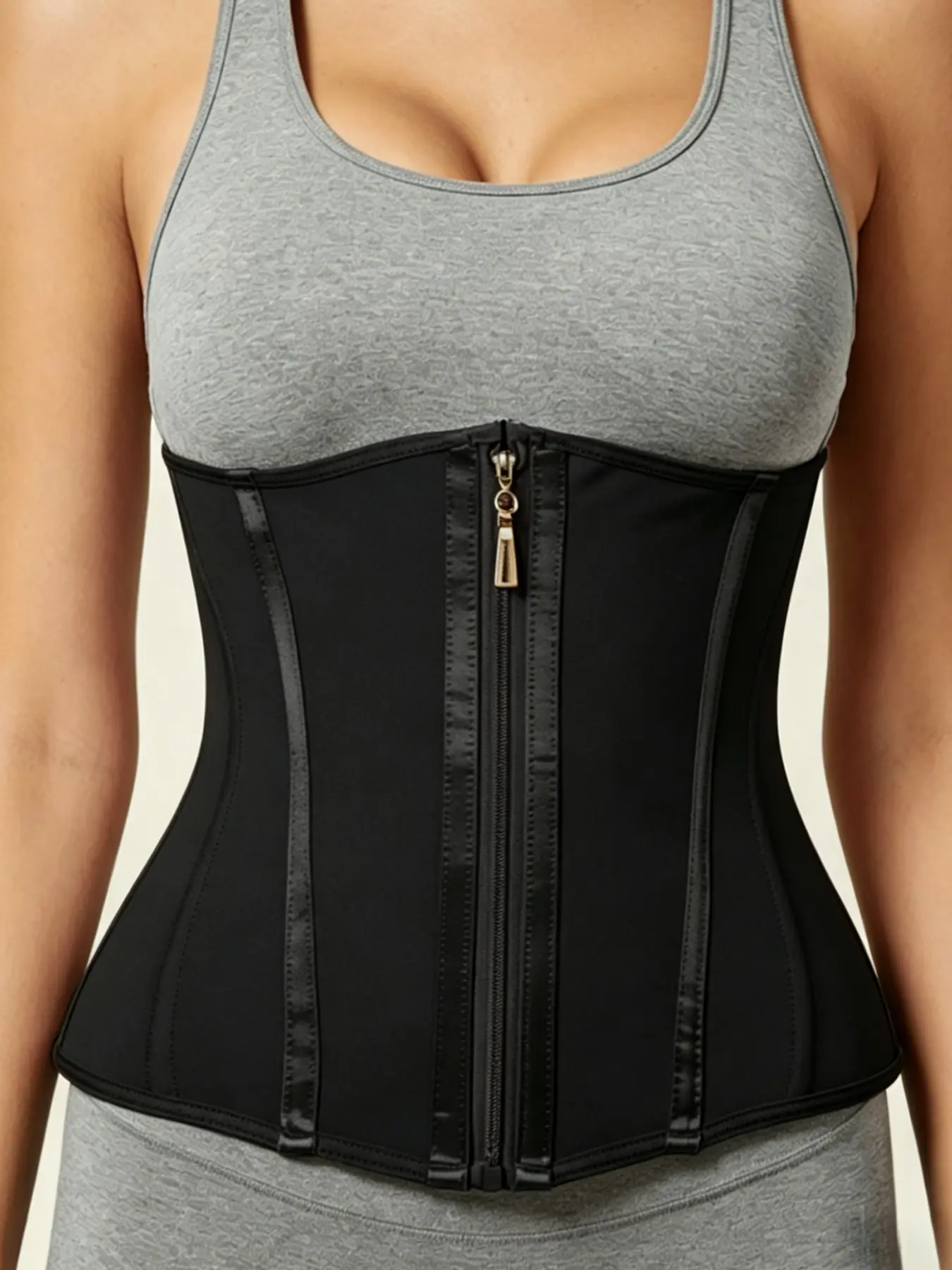 1 Count Women's Fitness Tummy Control Shapewear Belt, Fajas, Firm Control Girdle, High Compression Shaper Band, Slimmer Waist Cincher Minimalist Design, Breathable Mesh Sports Waist Trainer, Suitable for Outgoing Wear & Gym & Basic Wear, Womenswear