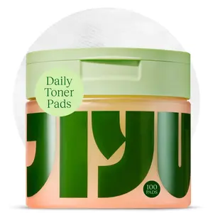 JIYU Korean Skincare Anti-Aging Daily Toner Pads with Snail Mucin Centella Asiatica Niacinamide Peptide Complex 100 ct for Dark Spot & Wrinkle Minimization