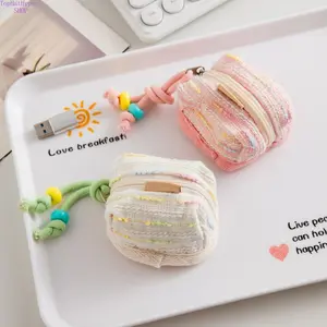 2026 New Cute Portable Multi-Purpose Pouch - Coin Purse, Wireless Bluetooth Headset Audio Storage Case, USB Flash Drive Protective Cover - Compact Lightweight Organizer for Daily Use, Travel,summervibes