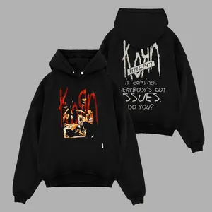 Korn Men's Untouchables Album Cover T-Shirt & Hoodie Tool Metal Band Rock Tour T-shirt Alternative Band Merch 90s Graphic Tee Vintage Grunge Aesthetic Classic Rock Merch