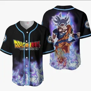 Goku Ultra Instinct Jersey Shirt Custom Dragon Ball Anime Merch Clothes