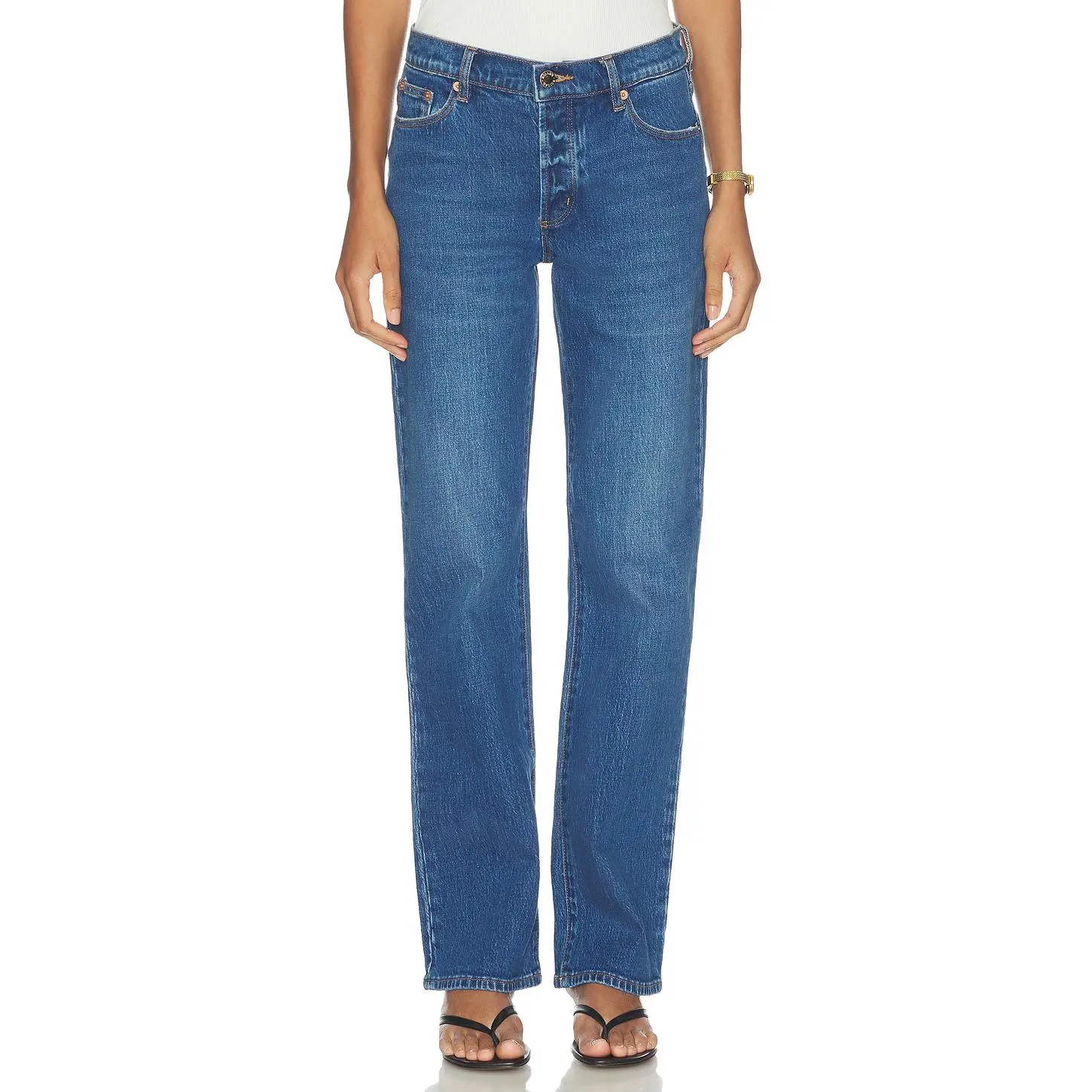 ROLLA'S Meg Straight Jeans in Reign