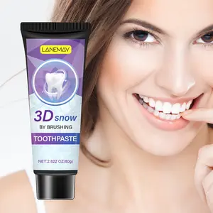 Purple Toothpaste for Teeth Whitening, Colour Correcting Technology, Helps Remove Surface Stains and Polishes Teeth, Enamel, Mint