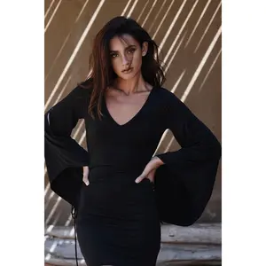 PRE- ORDER PHOENIX MINI DRESS BLACK