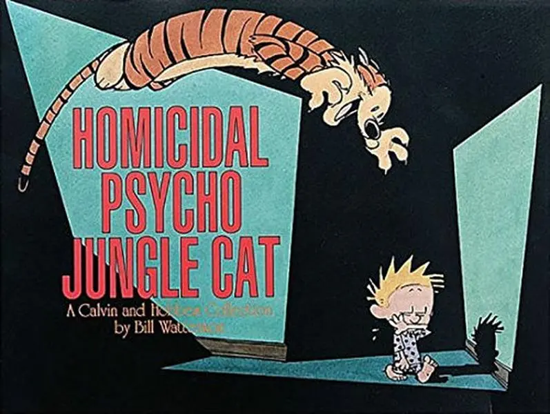 USED Book - Homicidal Psycho Jungle Cat by Bill Watterson (Paperback)