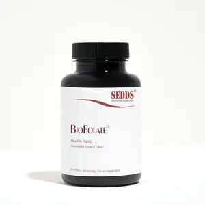 SEDDS BioFolate (L-Methylfolate) 15mg | Bioavailable Form of Folic Acid | Optimized and Activated | Non-GMO, Gluten Free, Made in USA |  5-MTHF