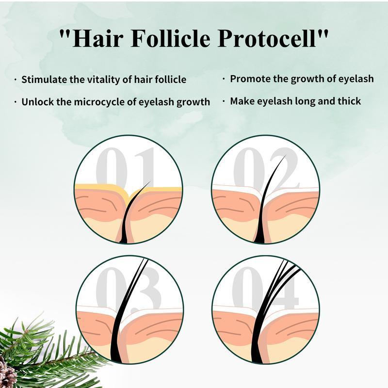 BREYLEE Eyelash Growth Serum New Eyelash Enhancer Longer Fuller Thicker Eyelash Extension Makeup 3 ml Skin Care Root Activation