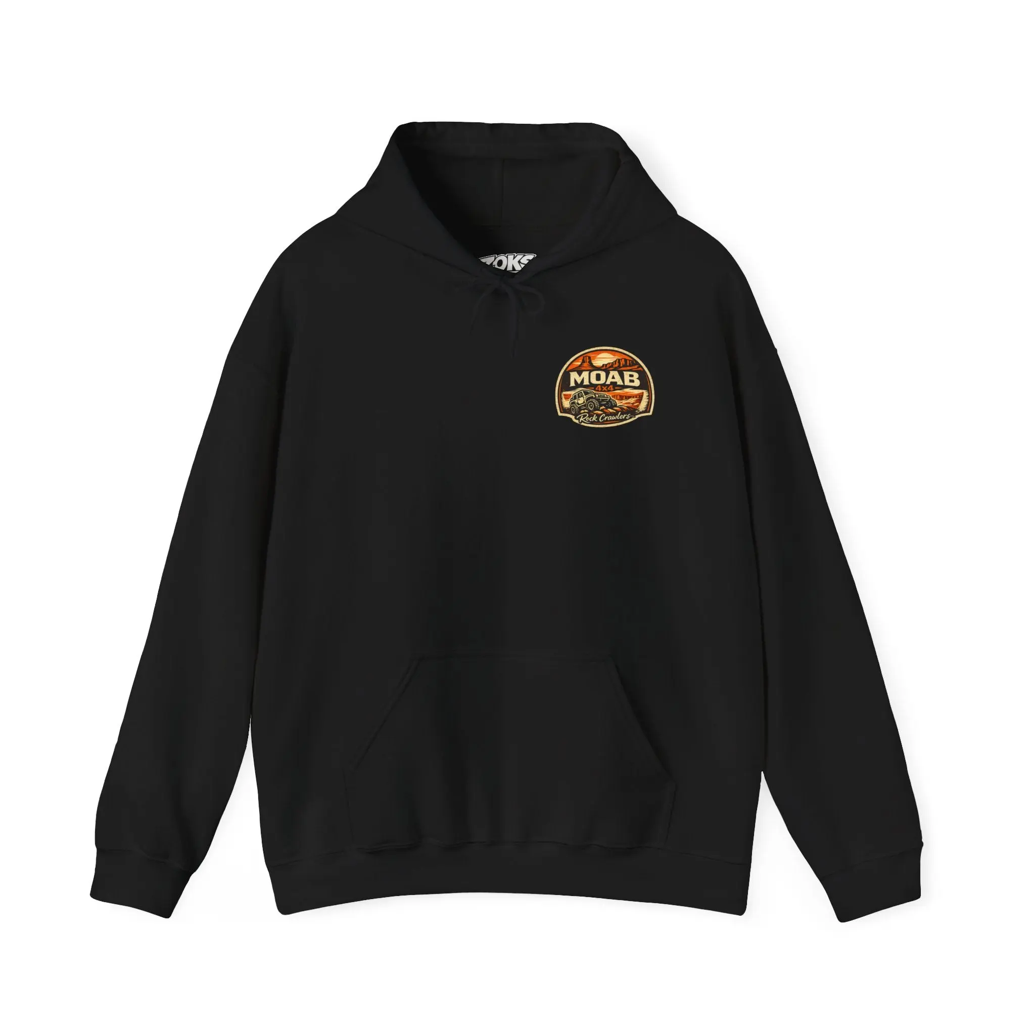 Moab 4x4 Off-Road Hoodie — Vintage Rock Crawler Pullover