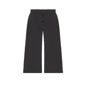 Fear of God ESSENTIALS Kids Signature Flare Sweatpant in Faded Black