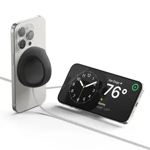 Grip Stand for MagSafe Charger - Protective Silicone Charger Accessory, Works As Smartphone Grip and Stand, Easy Installation [8 Colors]