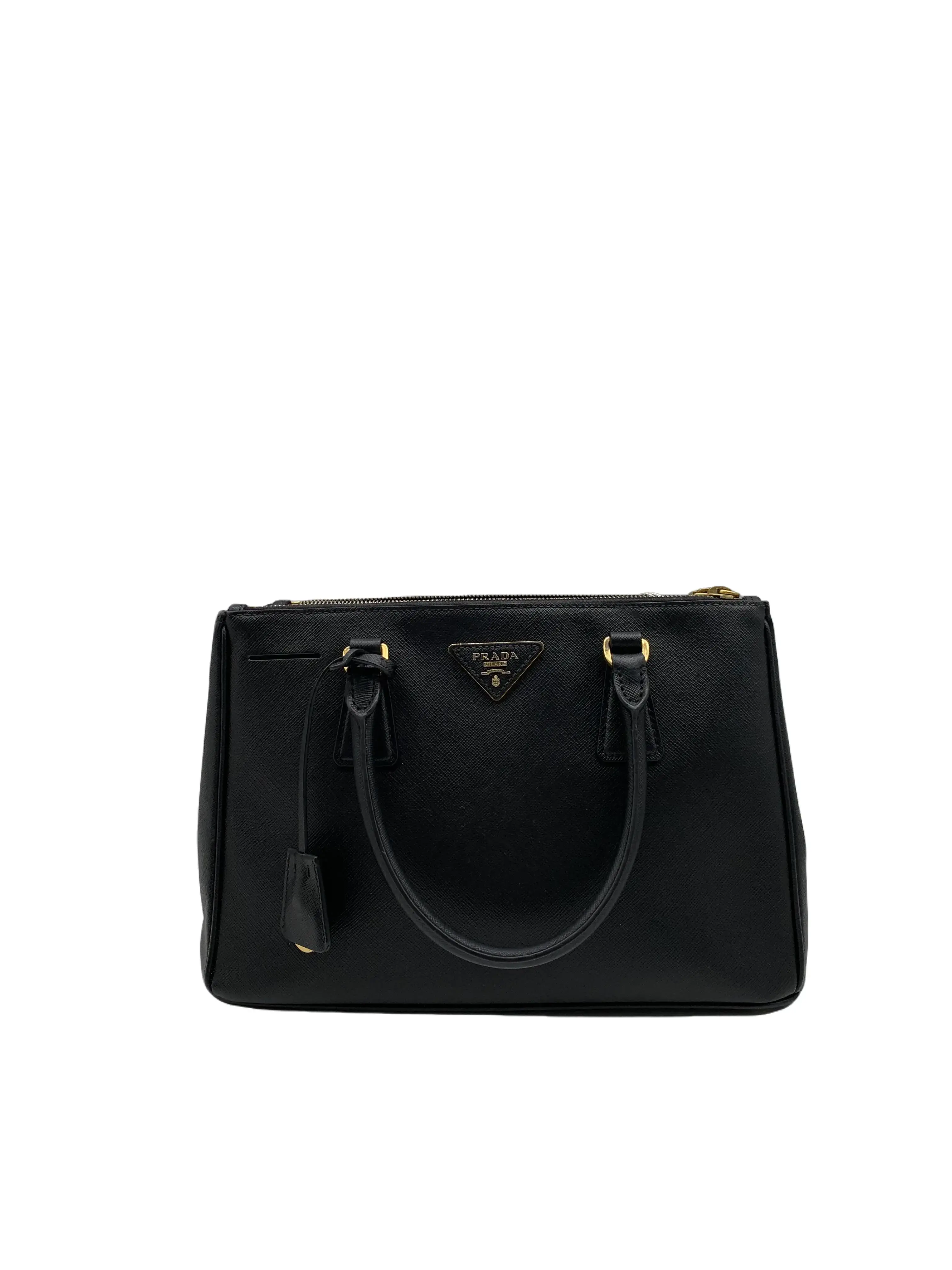 Pre-owned PRADA Saffiano Handbag with Shoulder Strap/F3EE06115621/5621