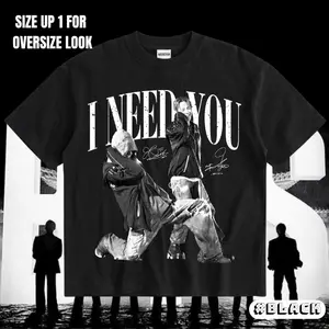 I Need You TShirt,K-POP World Tour 2026 Tee, Vintage Hip Hop Graphic TShirt, Rap Music Fan Gift