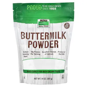 NOW Foods Real Food, Buttermilk Powder, 14 oz (397 g)